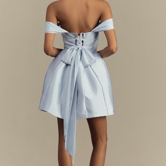 BHLDN OTS Light Blue Dress - Picture 2 of 5